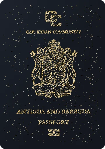 Antigua & Barbuda passport cover