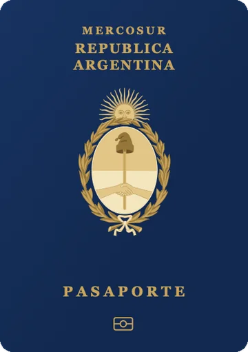 Argentina passport cover