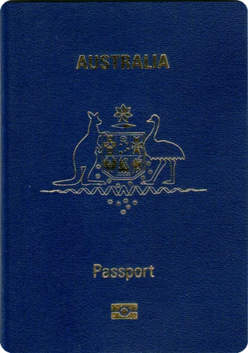 Australia passport cover