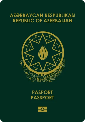 Azerbaijan passport cover