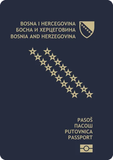 Bosnia & Herzegovina passport cover