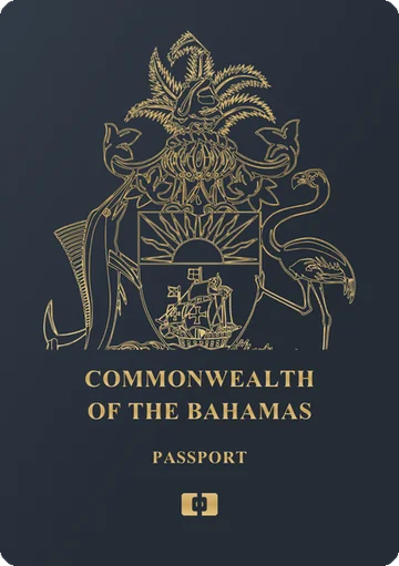 Bahamas passport cover