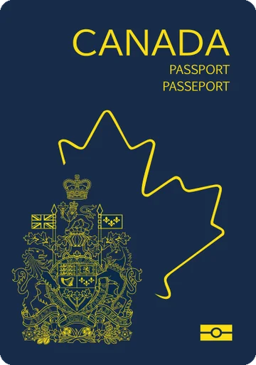 Canada passport cover