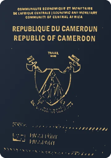 Cameroon passport cover