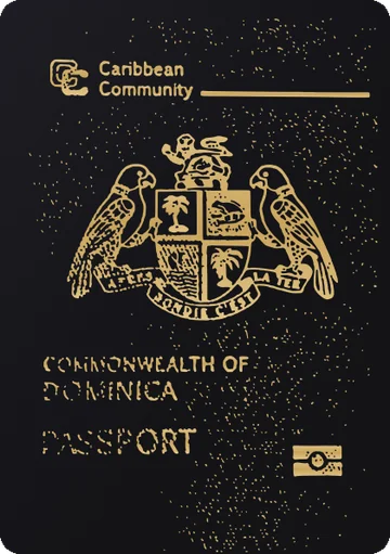 Dominica passport cover