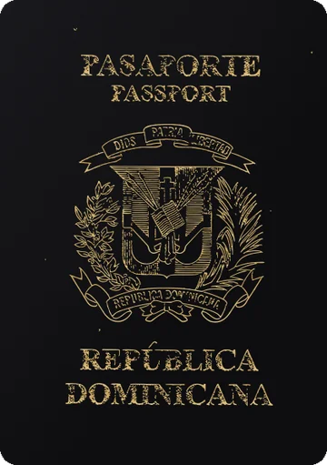 Dominican Republic passport cover