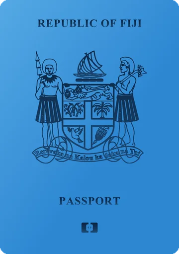 Fiji passport cover