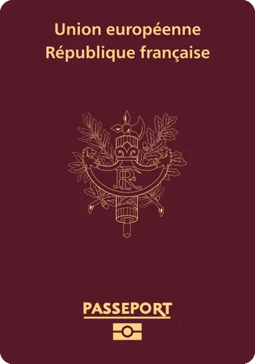 France passport cover
