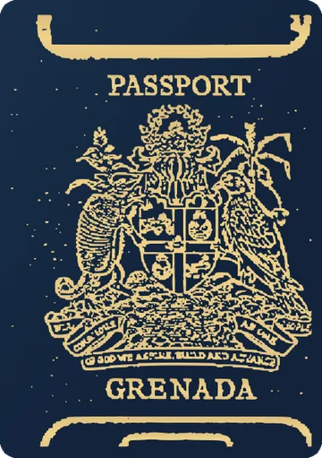 Grenada passport cover