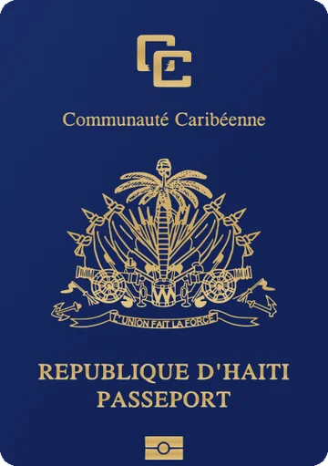 Haiti passport cover