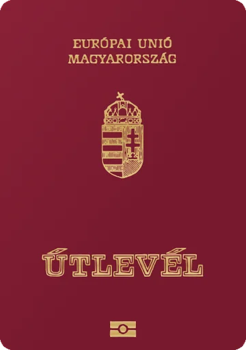 Hungary passport cover
