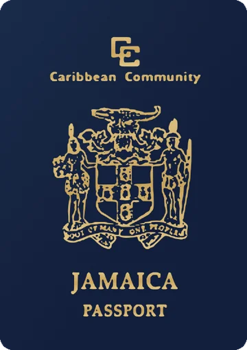 Jamaica passport cover