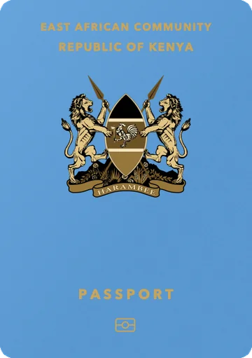 Kenya passport cover