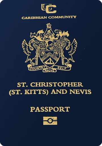 St. Kitts & Nevis passport cover
