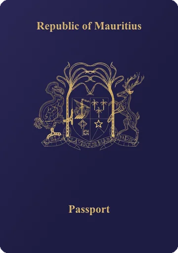 Mauritius passport cover