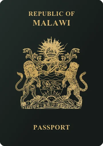 Malawi passport cover