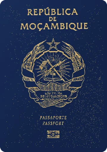Mozambique passport cover