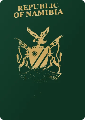 Namibia passport cover