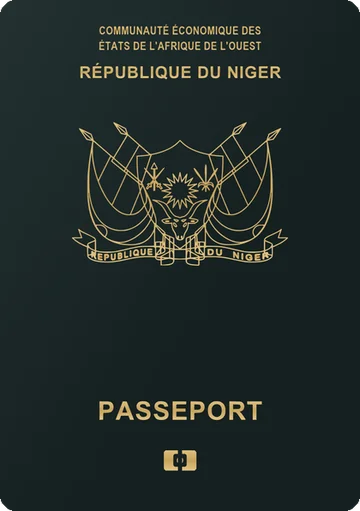Niger passport cover