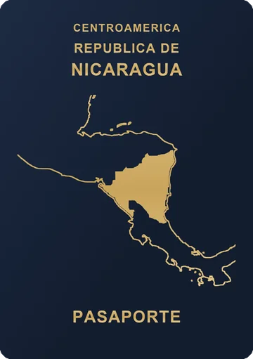 Nicaragua passport cover
