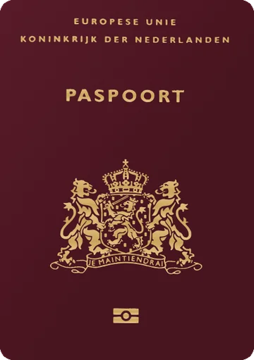 Netherlands passport cover
