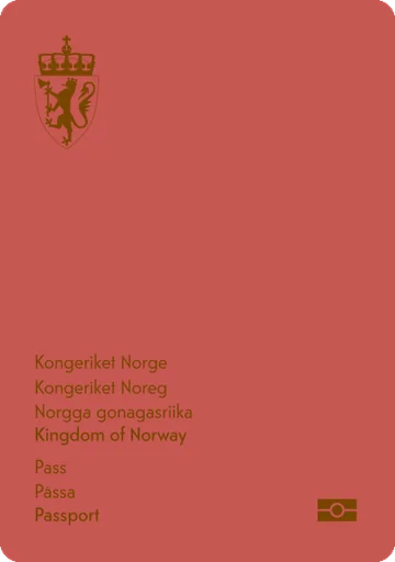 Norway passport cover