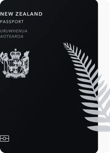 New Zealand passport cover