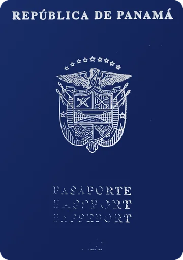 Panama passport cover
