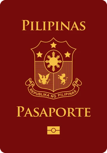 Philippines passport cover
