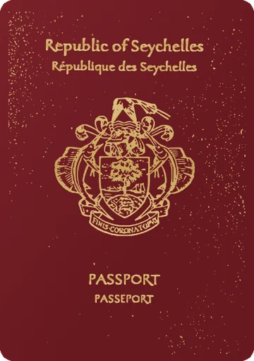 Seychelles passport cover