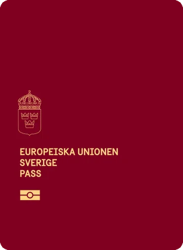 Sweden passport cover
