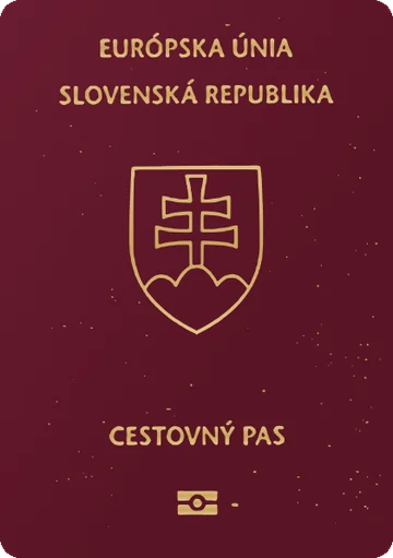 Slovakia passport cover