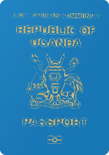 Uganda passport cover