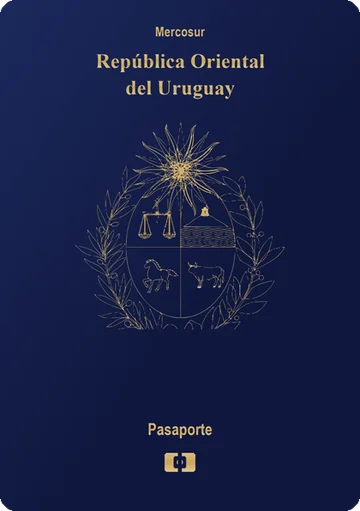 Uruguay passport cover