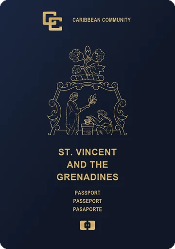 St. Vincent & Grenadines passport cover