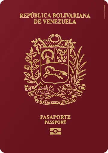 Venezuela passport cover