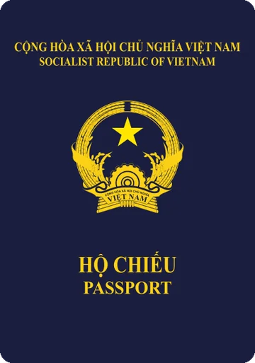 Vietnam passport cover